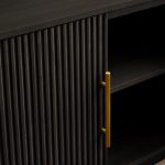 Finnley Wood TV Stand Cabinet Modern Media Console Living Room television Storage Unit - Image 6