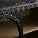 Hattie TV Stand Cabinet Oak Media Console Wood Sideboard Modern television Storage Side Unit - Image 6