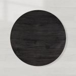 Calderone Round Coffee Table Mango Wood Cocktail Table Modern Sofa Center Tea Table - Image 5