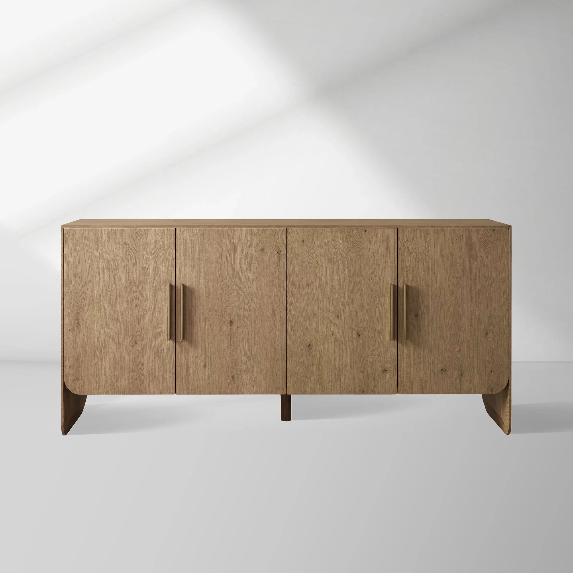2000x2000_HL_20260202_h1_f3d7ae24-f4a3-472a-bc67-99193378598a.jpg Felton Media Console Oak TV Stand Side Cabinet Television Storage Unit Wood Sideboard - Image 1