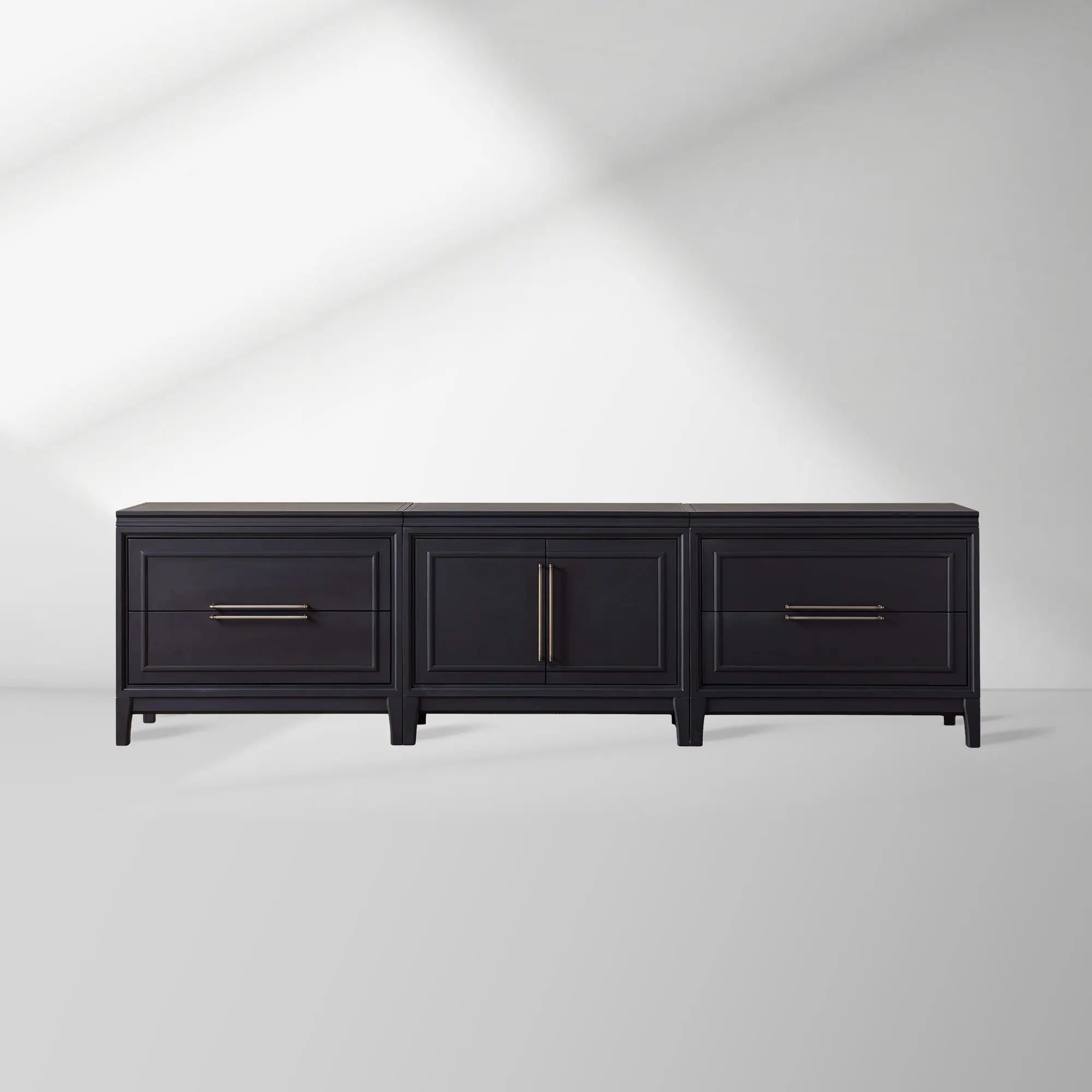 2000x2000_HL_20260202_s1.jpg Rowan 4 Drawers TV Stand Unit Wood Entryways Storage Sideboard Cabinet Media Console - Image 1