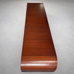 Frances Vintage Sideboard Mahogany buffet Storage Cabinet Wood Entryways Cabinet - Image 5