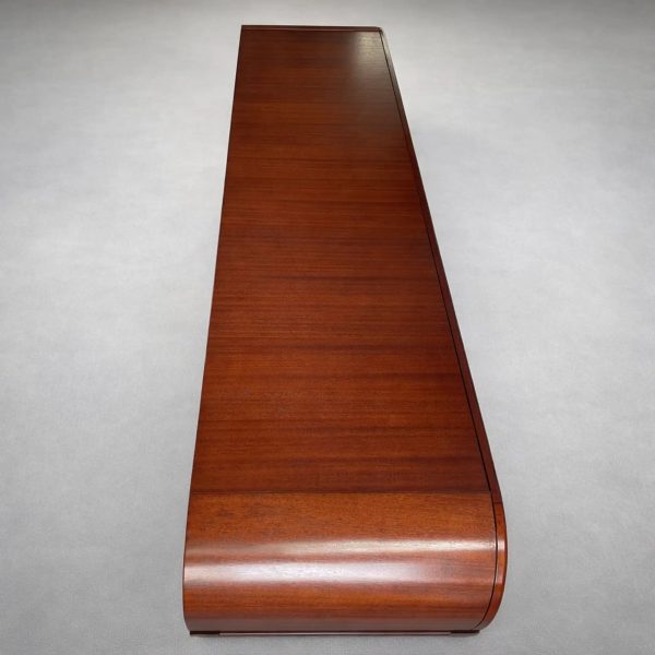 Frances Vintage Sideboard Mahogany buffet Storage Cabinet Wood Entryways Cabinet - Image 5