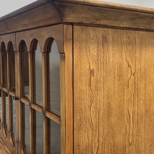 Merritt Low Dining Buffet Cabinet Solid Pine Sideboard - Image 7
