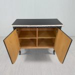 Amalfi Hand-Painted Sideboards Buffet Cabinet Wood Distressed Storage Cabinet - Image 6