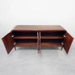 Frances Vintage Sideboard Mahogany buffet Storage Cabinet Wood Entryways Cabinet - Image 6