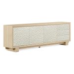 Water Pelagic Sculpted TV Stand Storage Cabinet - Image 3