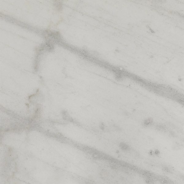 Nomad Rectangular White Marble Coffee Table Living Room Center Tea Table With Steel Base - Image 7