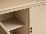 Varzi Hand-Painted Wood Storage Sideboard Antique Buffet Cabinet Tanganika - Image 5