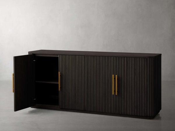 Finnley Wood Sideboard Modern Dining Room Buffet Storage Cabinet - Image 3