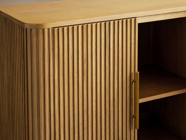 Finnley Wood Sideboard Modern Dining Room Buffet Storage Cabinet - Image 7