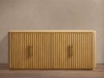 Finnley Wood Sideboard Modern Dining Room Buffet Storage Cabinet - Image 5