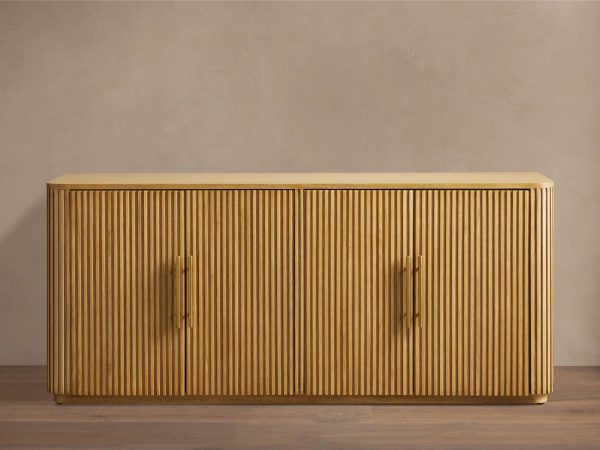Finnley Wood Sideboard Modern Dining Room Buffet Storage Cabinet - Image 5