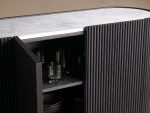 Flore Stone Top Buffet Sideboard Marble Entryways Cabinet - Image 19