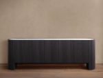 Flore Stone Top Buffet Sideboard Marble Entryways Cabinet - Image 17
