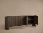 Flore Stone Top Buffet Sideboard Marble Entryways Cabinet - Image 11