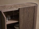 Flore Stone Top Buffet Sideboard Marble Entryways Cabinet - Image 12