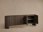 Flore Stone Top Buffet Sideboard Marble Entryways Cabinet - Image 2