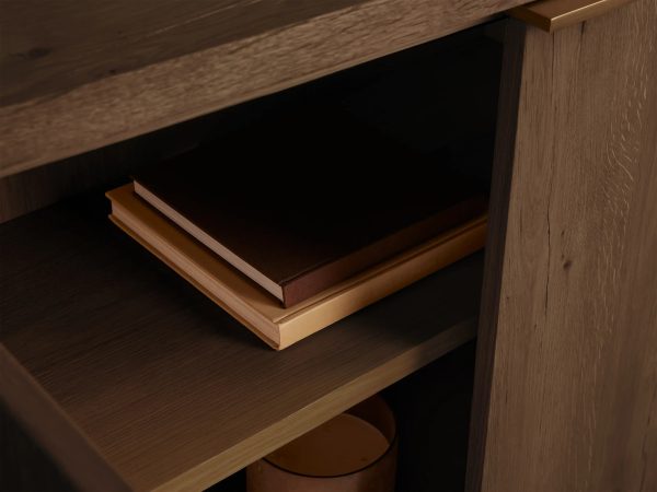 Redding Sideboard - Minimalist Solid Wood Modern Buffet Cabinet - Image 4