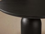 Perth Round Dining Table with Solid Romanian Wood - Image 9