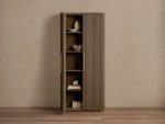 Finnley Wood Tall Cabinet Living Room Country Storage Cabinet with Doors - Image 2
