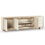 Water Pelagic Sculpted TV Stand Storage Cabinet - Image 5