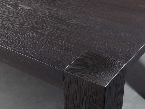 Parsons Rectangle Dining Table with Solid Romanian Oak - Image 4