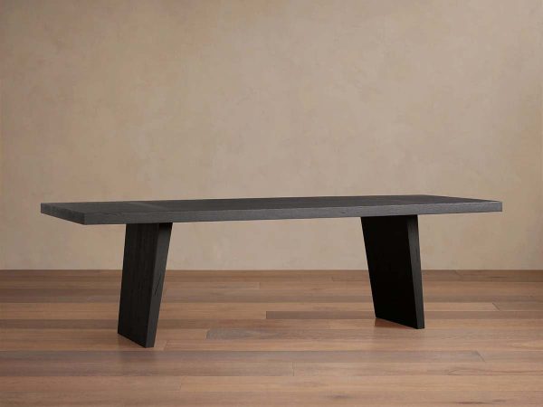Panta Rectangle Dining Table with Romanian Oak Wood - Image 6