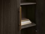 Finnley Wood Tall Cabinet Living Room Country Storage Cabinet with Doors - Image 7