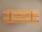 Panta Rectangle Dining Table with Romanian Oak Wood - Image 4