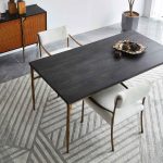 Thaddeus Metal Medieval Style Dining Table Hand-Forged Modern Kitchen Table - Image 4