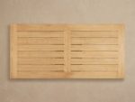 Bal Harbour Outdoor Natural Teak Extension Dining Table Modern Rectangular Clean-Lined Dining Table - Image 6