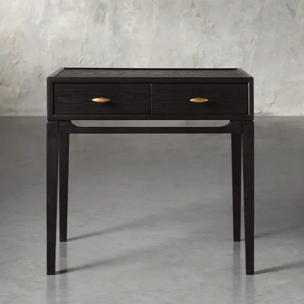 Brock Nightstand Mid-Century Modern Bedside Table Ash Night Side Storage Cabinet - Image 5