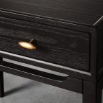 Brock Nightstand Mid-Century Modern Bedside Table Ash Night Side Storage Cabinet - Image 7