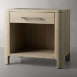 Calista Open Nightstand Night Side Table Wood Bedside Cabinet - Image 2
