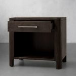Calista Open Nightstand Night Side Table Wood Bedside Cabinet - Image 5