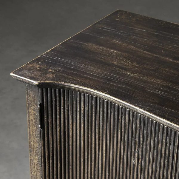 Conrad Solid Teak Sideboard Wood Vintage Storage Cabinets - Image 3