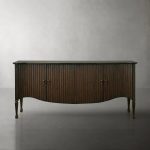 Conrad Solid Teak Sideboard Wood Vintage Storage Cabinets - Image 5