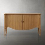 Conrad Solid Teak Sideboard Wood Vintage Storage Cabinets - Image 7