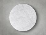 Finnley Round Storage Coffee Table Living Room Stone Center Tea Table - Image 7