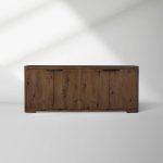 Redding Sideboard - Minimalist Solid Wood Modern Buffet Cabinet