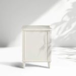 Henley Nightstand Solid Mahogany Nightside Tables With Three Drawers - Image 8