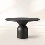 Perth Round Dining Table with Solid Romanian Wood - Image 8