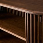 Paige Low Reeded Storage Cabinet - Image 4