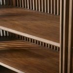 Paige Low Reeded Storage Cabinet - Image 3