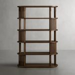 Paleta Solid Oak Wood Bookcase - Image 3