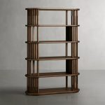 Paleta Solid Oak Wood Bookcase - Image 4
