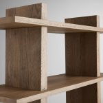 Panta Romanian oak Wood Bookcase - Image 3