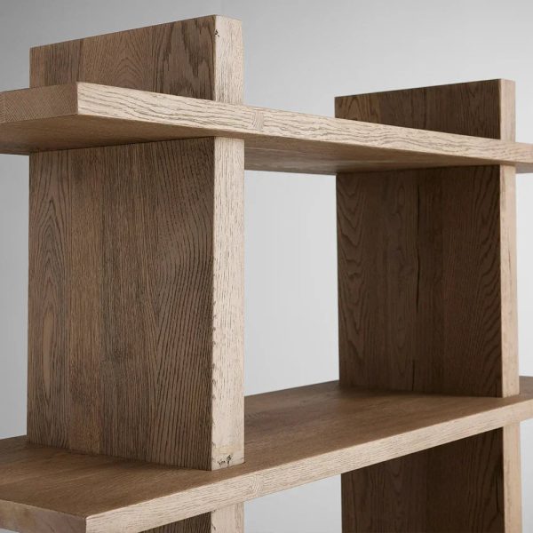 Panta Romanian oak Wood Bookcase - Image 3