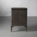 St. Martin Wood Closed Nightstand Oak Bedside table with Soft-Close Drawers - Image 5